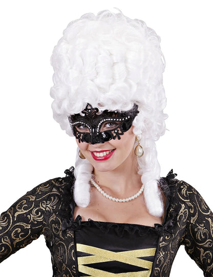 Dospělý černý kamínkový benátský vlk