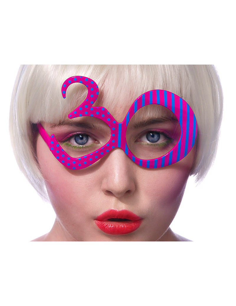 Vue de face des Lunettes âge 30