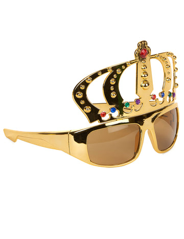 Brille mit königlicher Krone für Erwachsene