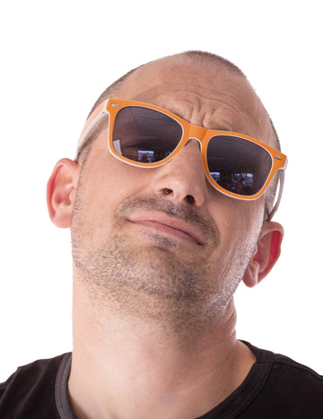 Oranžomodré brýle pro dospělé