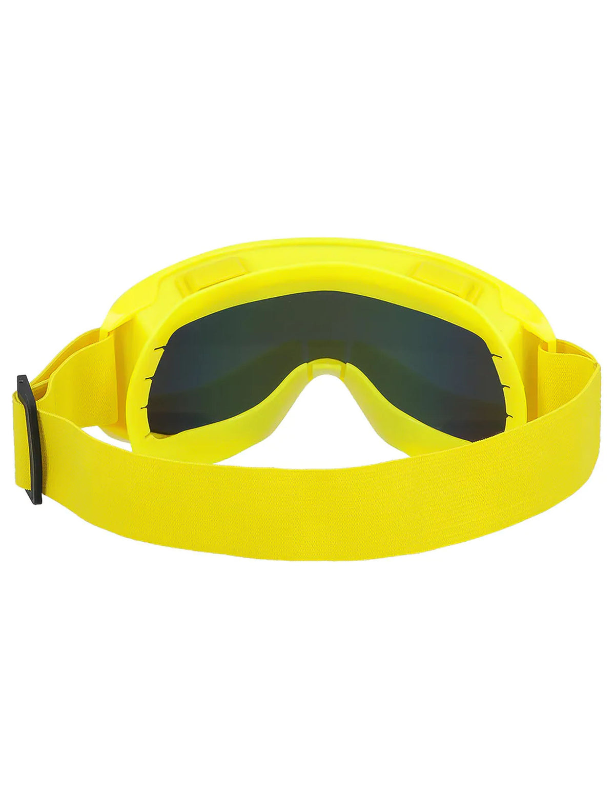 Vue de dos des lunettes de ski pour adultes