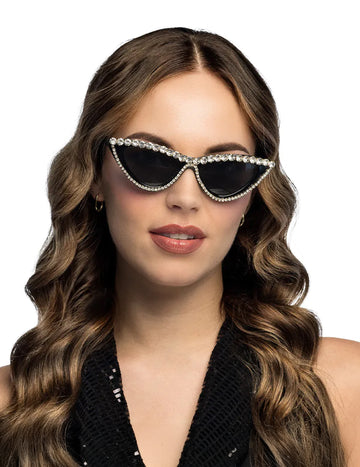 Glamour brýle s kamínky pro dospělé 