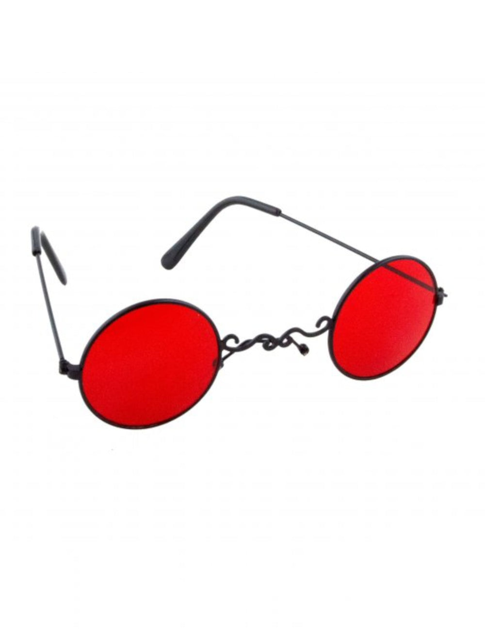 Lunettes gothiques pour adulte rouges