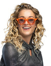 Lunettes lumineuses à LED pour adulte oranges