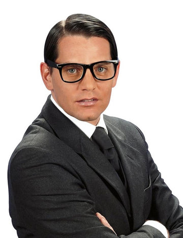 Lunettes noires pour adulte à monture épaisse style nerd