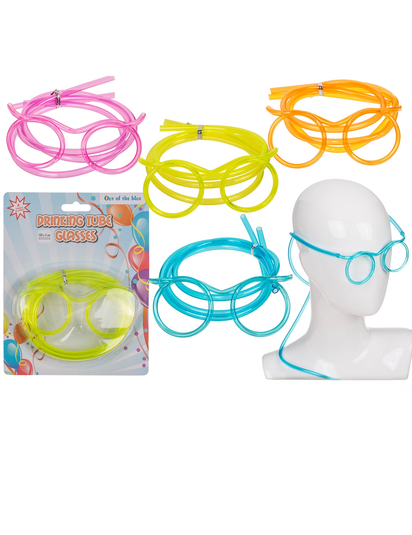 Dospělé slaměné brýle