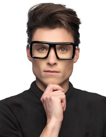 Černé retro brýle