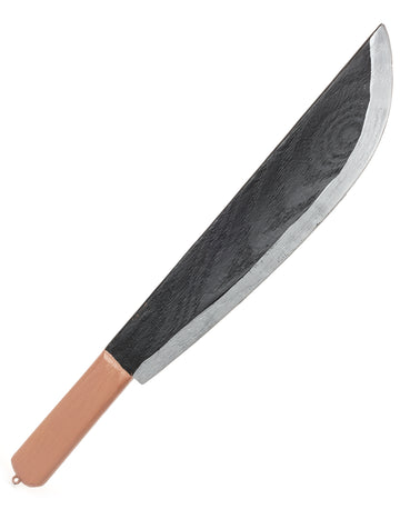 Machette pour adulte noire et grise en plastique