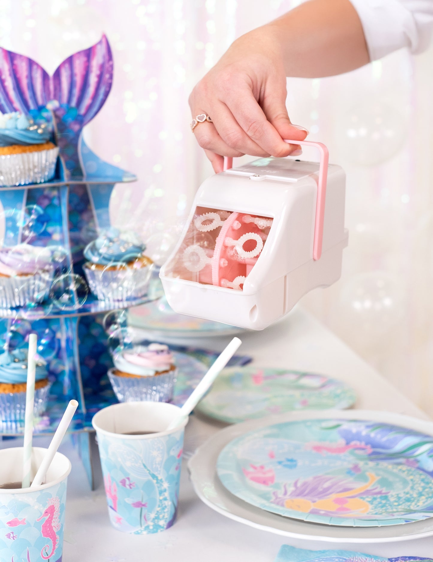 Svatební Bubble Machine s náplněmi