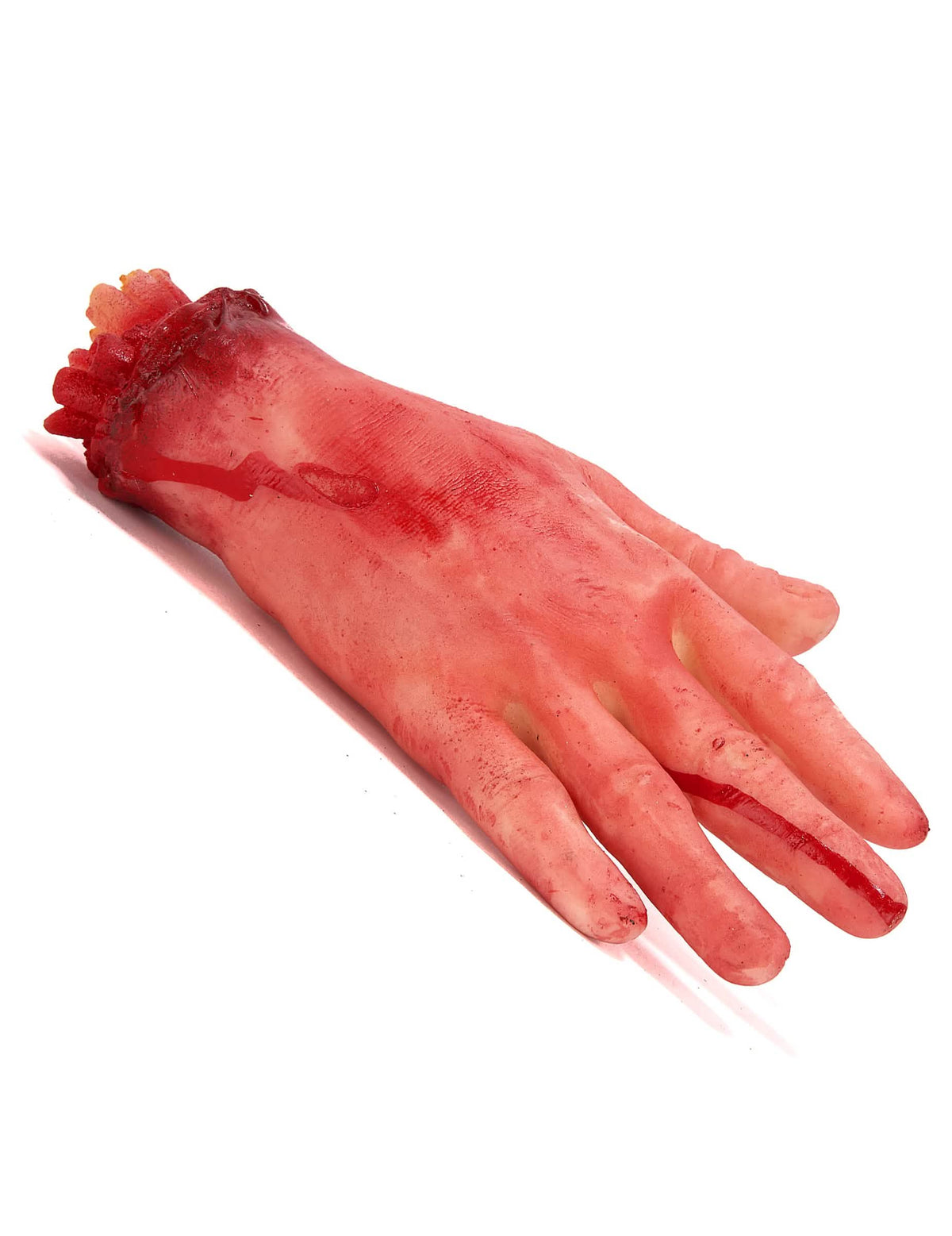 Ustřižená halloweenová hlava pro dospělého, od krve