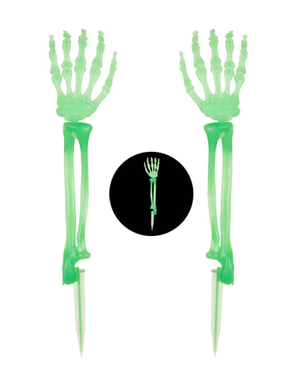 Fosforeskující ruce kostlivce 46 cm