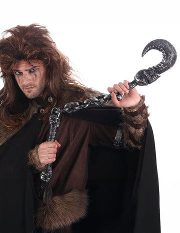 Rukáv s háčkem ve tvaru lebky 86 cm