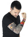Manche tatouages dragon pour adulte motif coloré