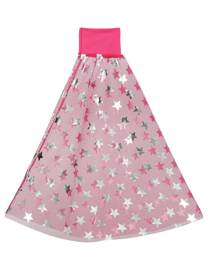 Disco manžety s růžovými hvězdami 