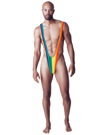 Dospělé duhové mankini