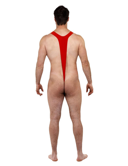 Mankini vtipný muž Santa Claus