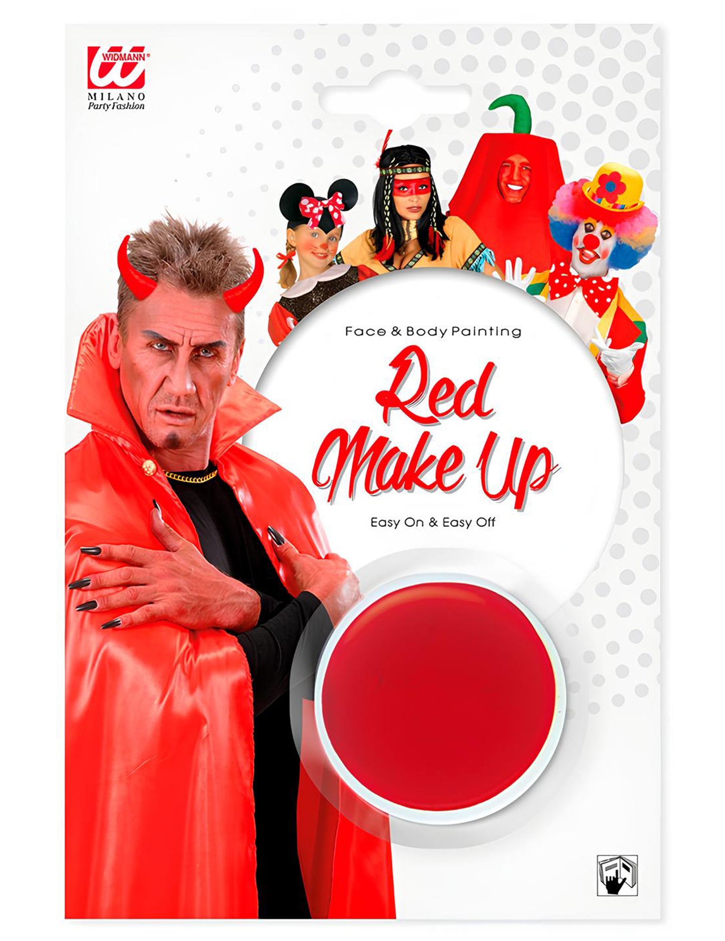 Červený vodní make-up 9,6 ml