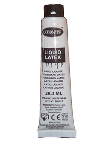 Bílý tekutý latexový make-up 20 ml