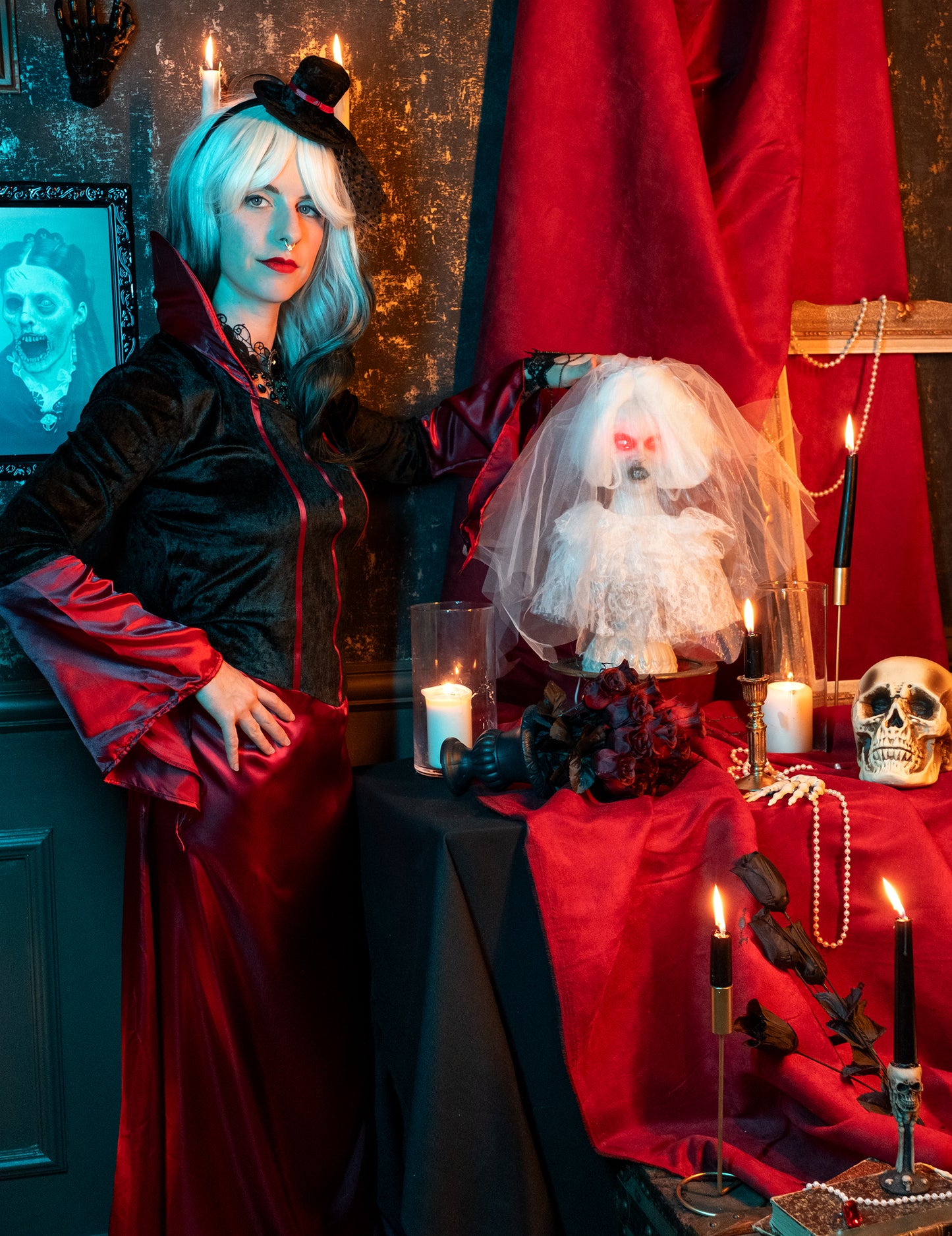 Stůl duchů nevěsty 40 cm