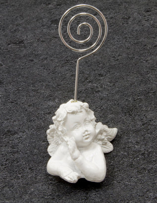 Bílý andělský fix 9 x 5 cm