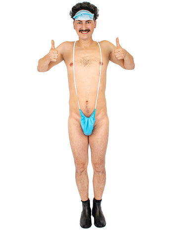 Pánské modré mankini