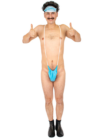 Pánské modré mankini