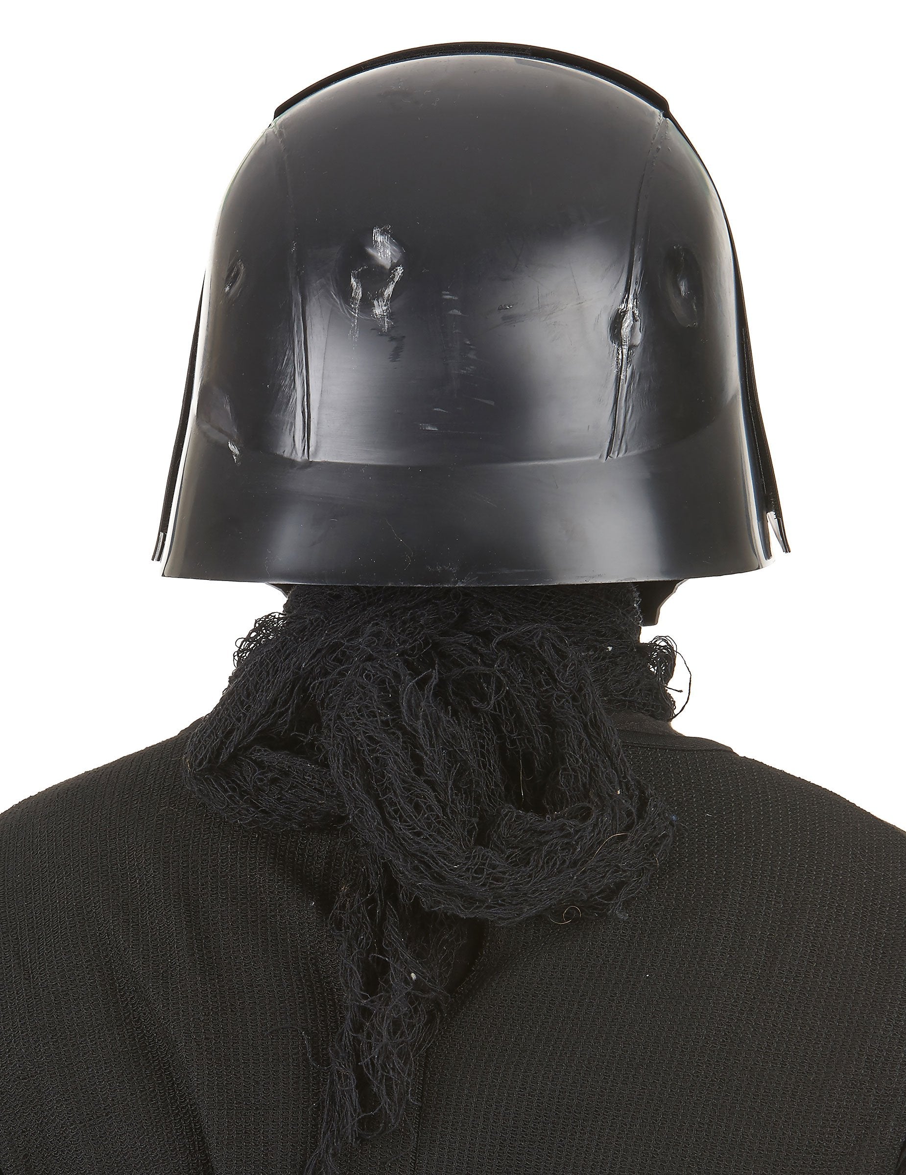 Vue de dos du masque luxe casque 2 pièces Kylo Ren Star Wars VII