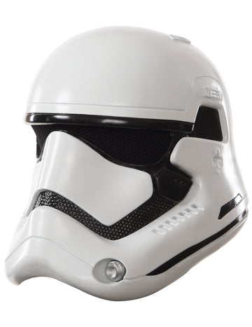 Weiße Star Wars™ Stormtrooper Maske für Erwachsene - 2-teilig