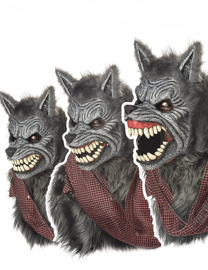 Artikulovaná maska ​​Wolf Garou Anima Adult
