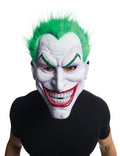 Bílá halloweenská maska