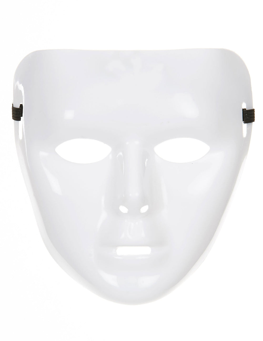 Masque blanc brillant pour adulte