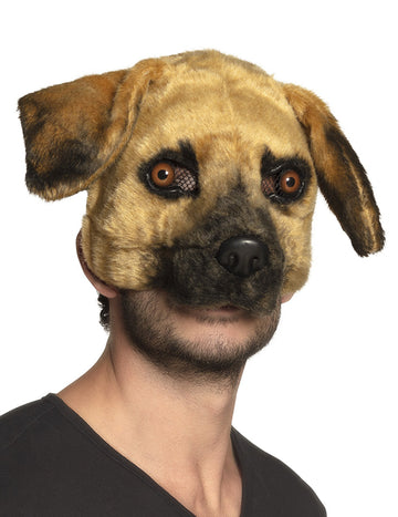 Maska pro dospělé plyšové ps
