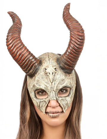 Masque crâne de buffle adulte