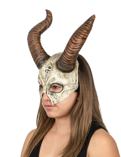 Masque crâne de buffle adulte
