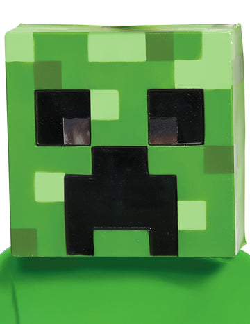 Dětská maska Creepera z Minecraftu