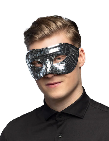 Diskotéková maska s facetami pro dospělé 
