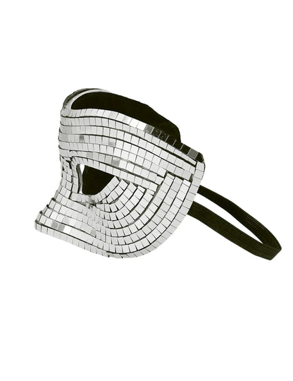 Diskotéková maska s facetami pro dospělé 