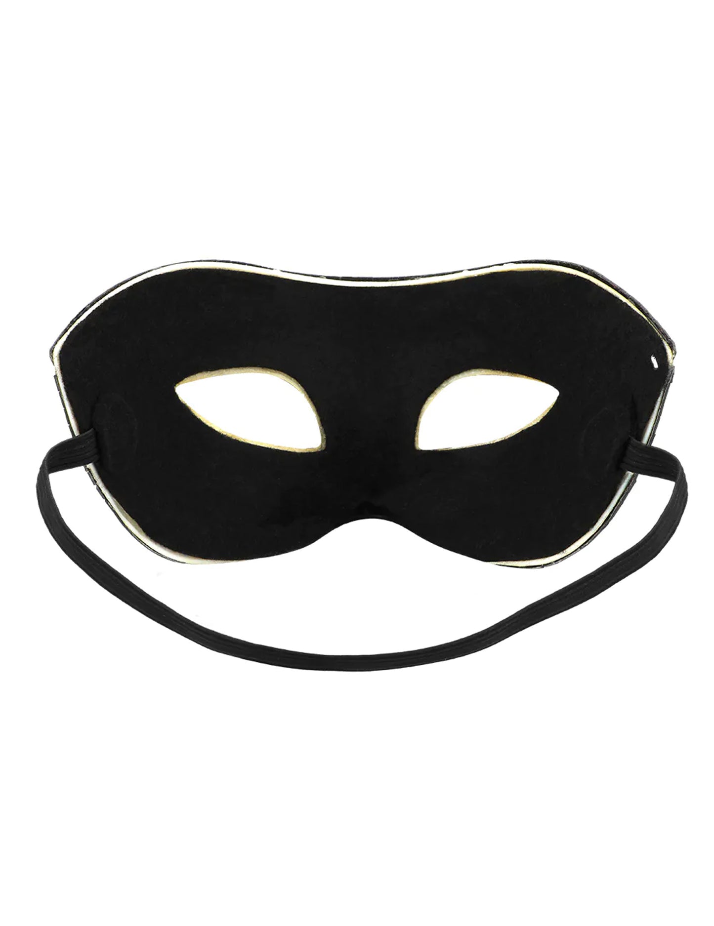 Diskotéková maska s zlatými facetami pro dospělé 