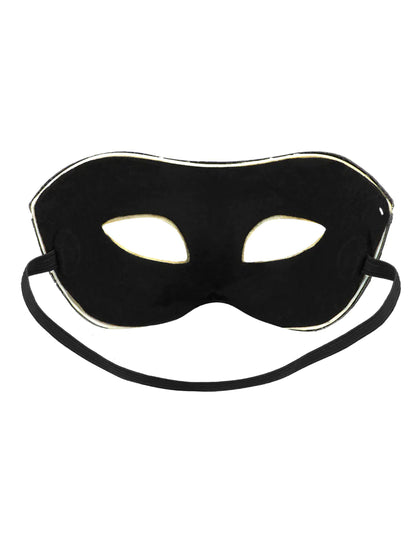 Diskotéková maska s zlatými facetami pro dospělé 