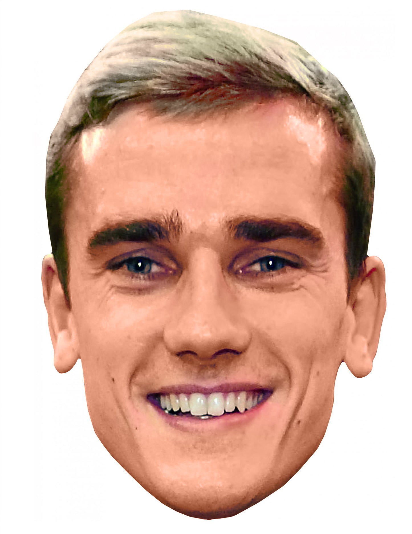 Masque en carton Antoine Griezmann pour adulte réaliste