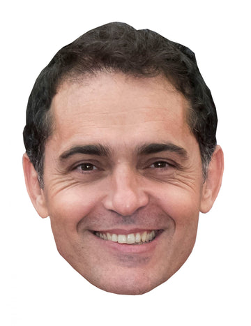 Kartonová maska lupiče Pedra Alonsa