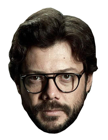 Kartonová maska Álvara Morteho