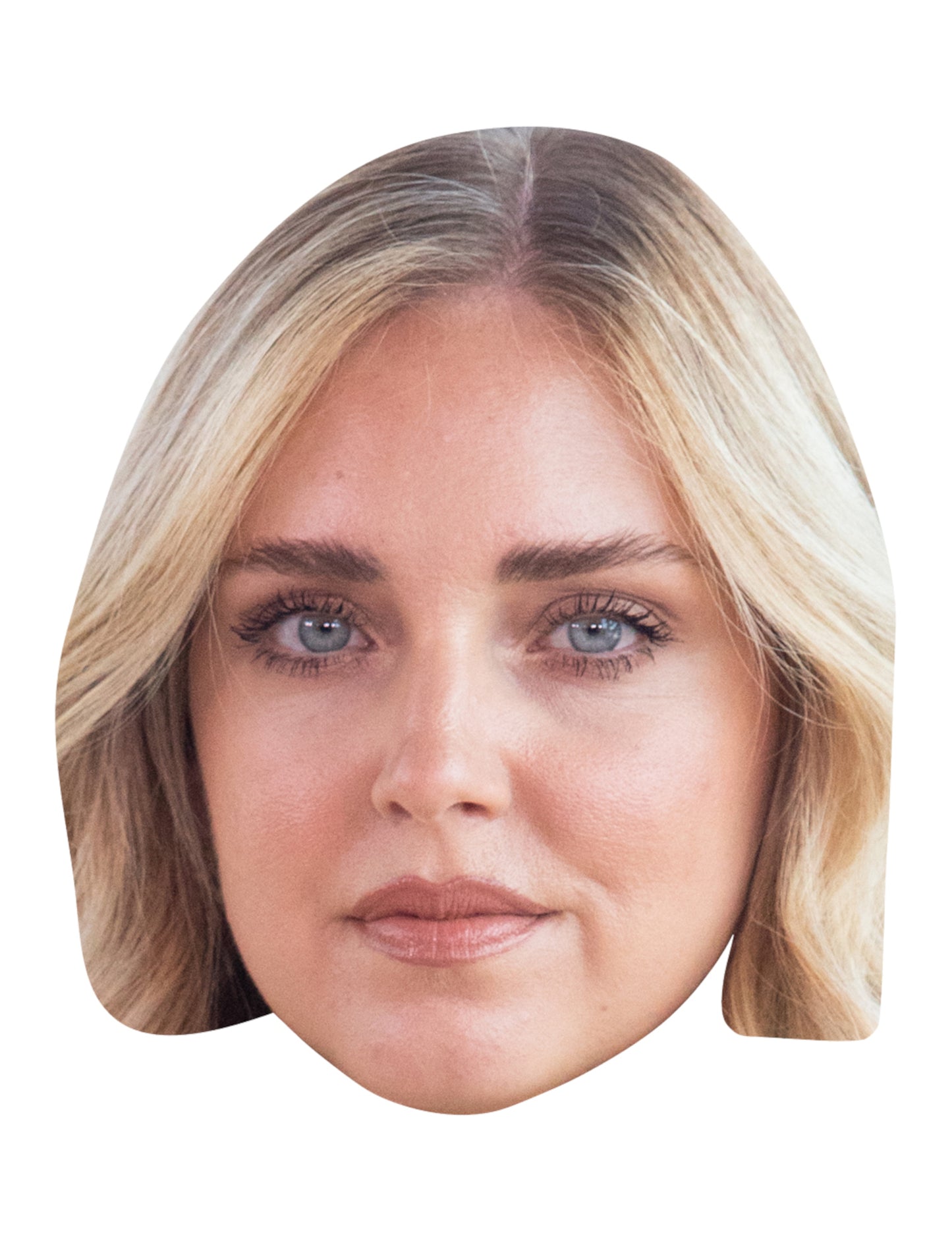 Kartonová maska pro dospělé Chiara Ferragni