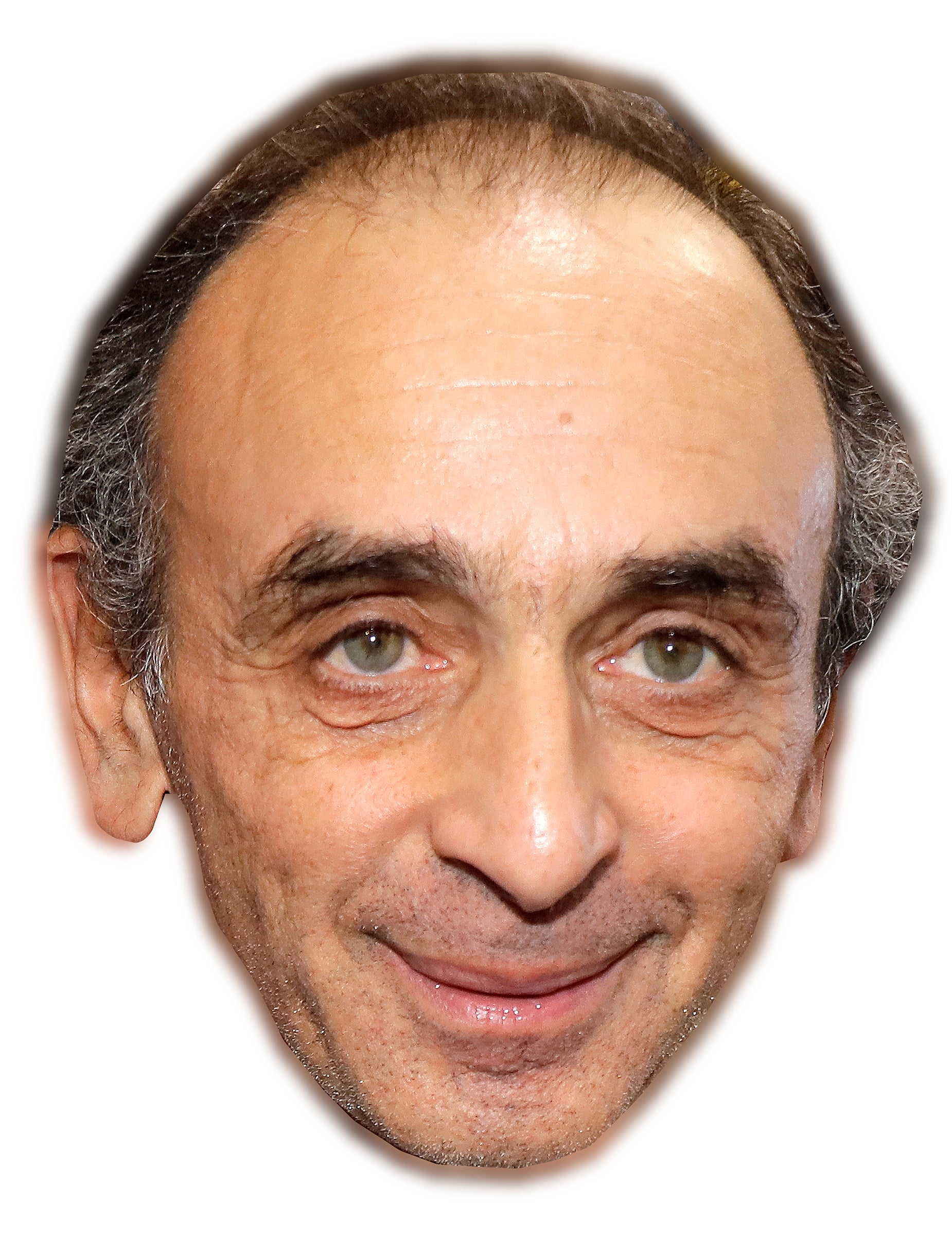 Masque en carton Eric Zemmour pour adulte réaliste
