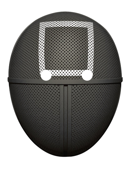 Brankářská plochá kartonová maska čtvercového typu