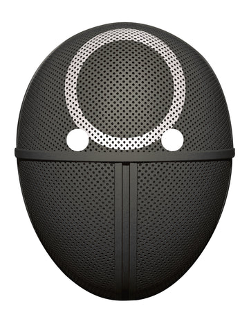 Kulatá brankářská plochá kartonová maska