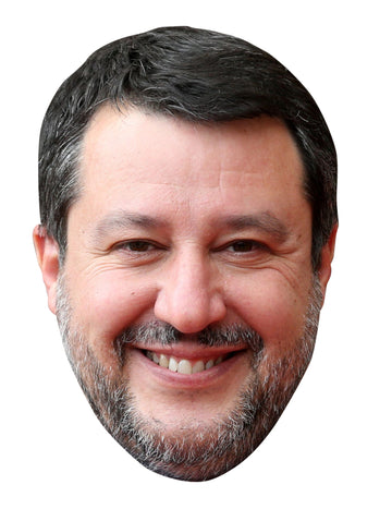 Kartonová maska pro dospělé Matteo Salvini