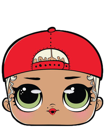 Kartonová maska Mc Swag LOL Surprise