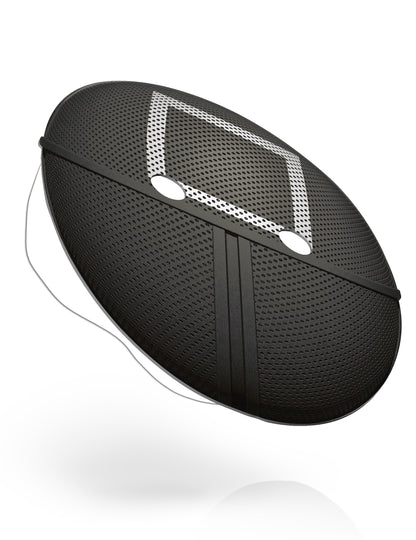 Brankářská plochá kartonová maska čtvercového typu