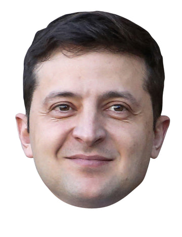 Kartonová maska pro dospělého Volodymyra Zelenského